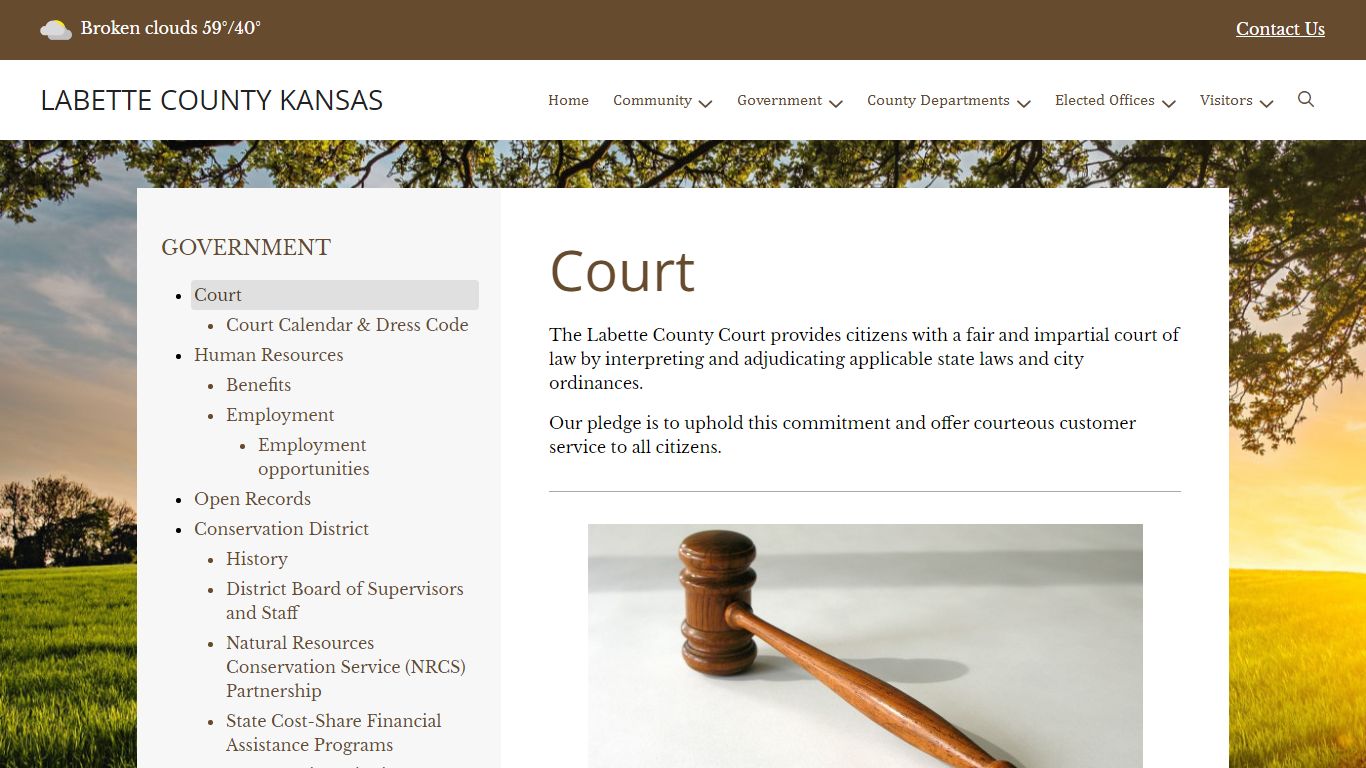 Court | LABETTE COUNTY KANSAS